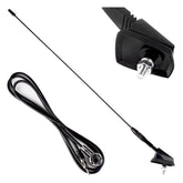 AM/FM-bilantenne på 41 cm med 5 mm adapter