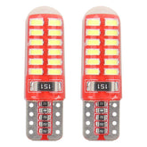 LED-pære T10e W5W med CANBUS og 24 SMD 3014 LED-dioder