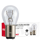 Halogenpærer P21/5W BAY15D 12 V og 21/5 W