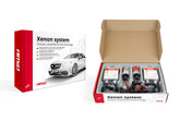 Xenonkit med H7M-metalpærer og ballast ved 8000K