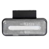 Rektangulær hvid LED-markeringslygte