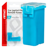JAPVAL PAL female minisikringer på 20 A og 14 mm
