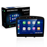 Peugeot 308/408 10-20 - 9" Radio m. Apple CarPlay og Android Auto
