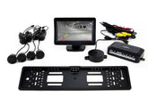 Parkeringsassistent med 4,3 tommer TFT-display og kamera
