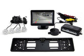 Parkeringsassistentsystem med 4,3 tommer TFT-display og CAM-402-kamera