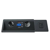 VW Passat & Arteon 2016-2019 USB-C Hurtigoplader og 12V Splitter til Cigarettænder