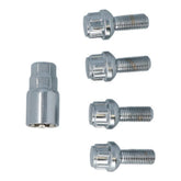 Carpoint låsbare hjulbolte M12x1,5x26mm C-kuglehoved