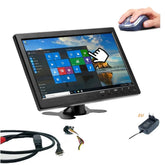 10,1" HD LCD Monitor – Mini Skærm til Bil, TV og Computer