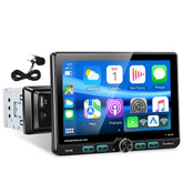 1 DIN Bilradio med 7" Justerbar Touchskærm – Apple CarPlay & Android Auto