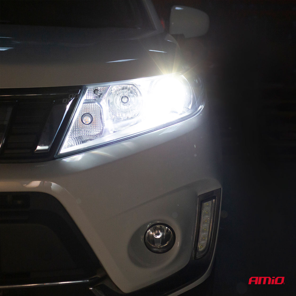 H4 LED-forlygter RS+ med LED-dioder