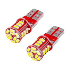 T10 W5W LED-pære set fra siden