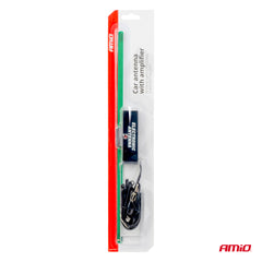AM/FM bilantenne med 34 cm antenne og 2,1 m kabel