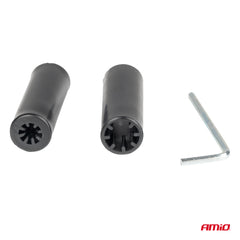 Gearskifteknop med adapter til 4-8 mm