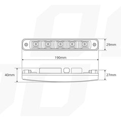 DRL 507HP kørelys til montering