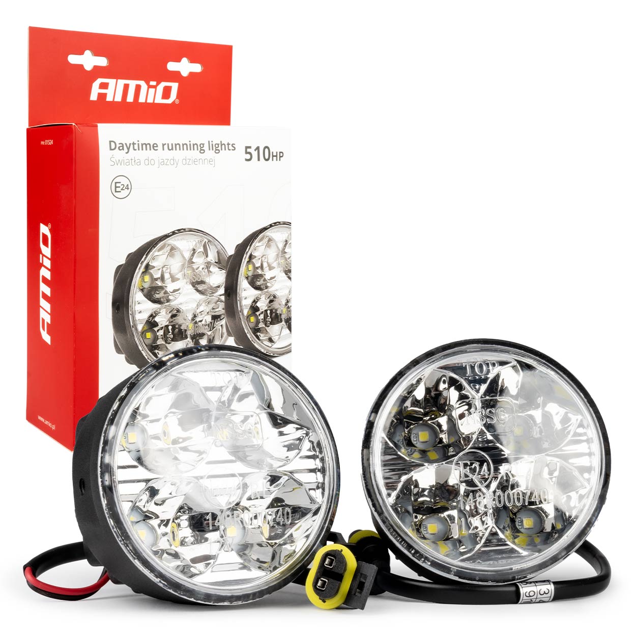 Kørelys DRL 510HP set forfra