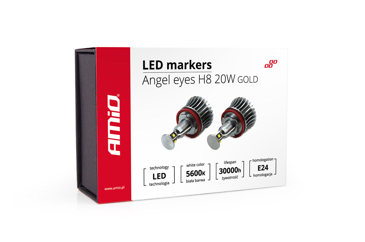 LED-marker H8 20W GOLD til BMW