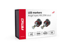 LED-marker H8 20W GOLD til BMW
