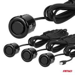 Parkeringssensorer og LED-indikator til parkeringsassistance
