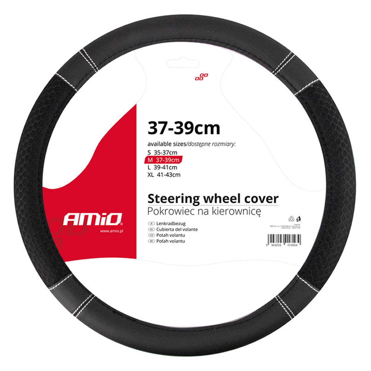 Ratbetræk til rat på 37-39 cm