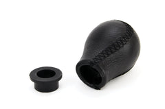 Gearknop standard sort garn fra en anden vinkel