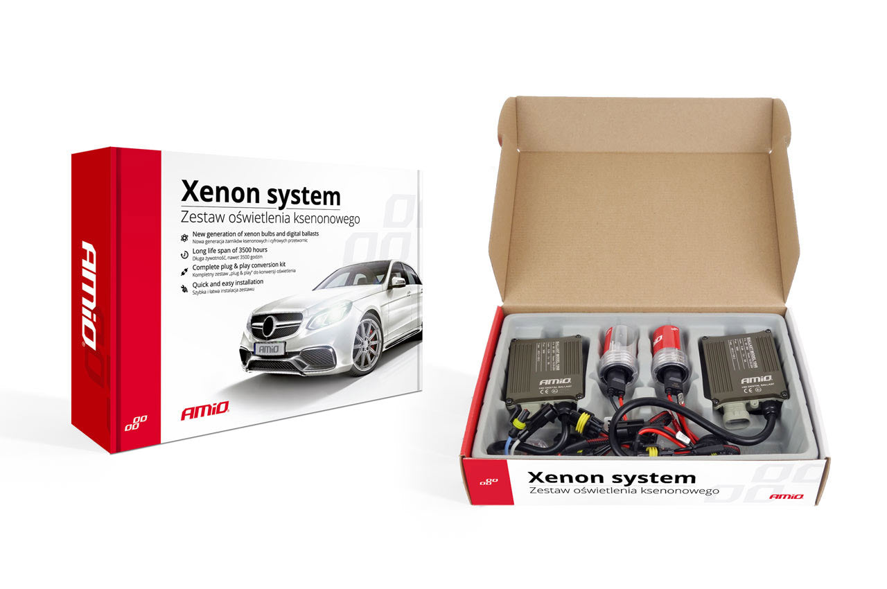 H7 xenonkit med CANBUS-ballaster og 8000K pærer