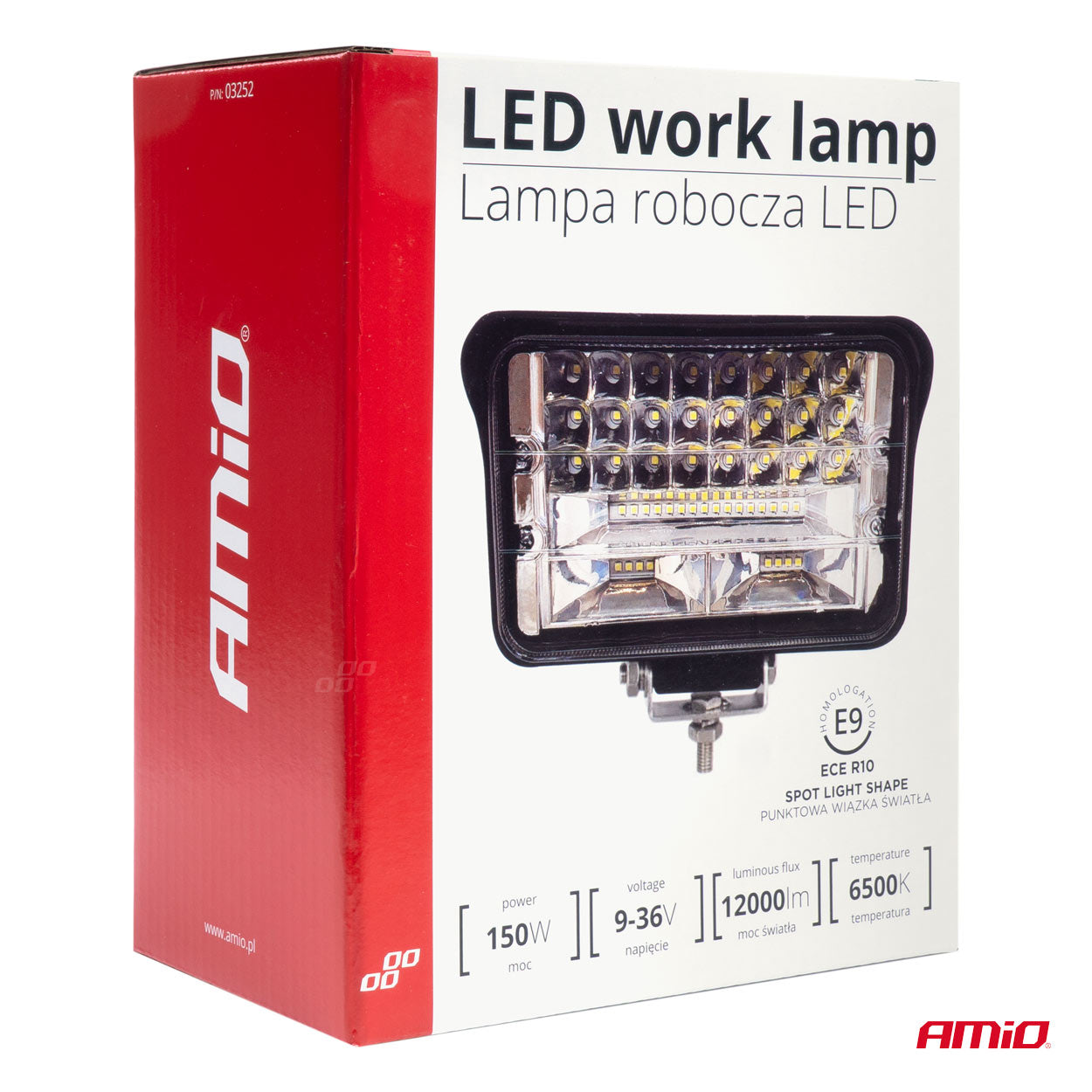 Arbejdslampe AWL41 til 9-36 V