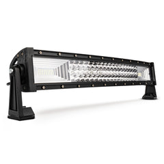 Buet LED-arbejdslygte på 52 cm set forfra