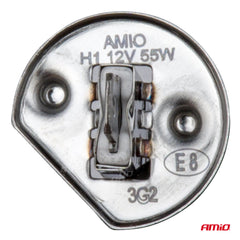 Halogenpære H1 55W med klart glas