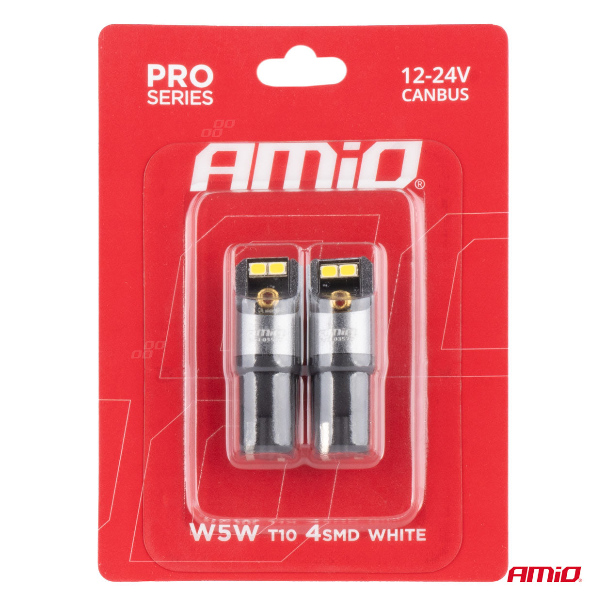 Pakke med 2 LED-pærer W5W T10
