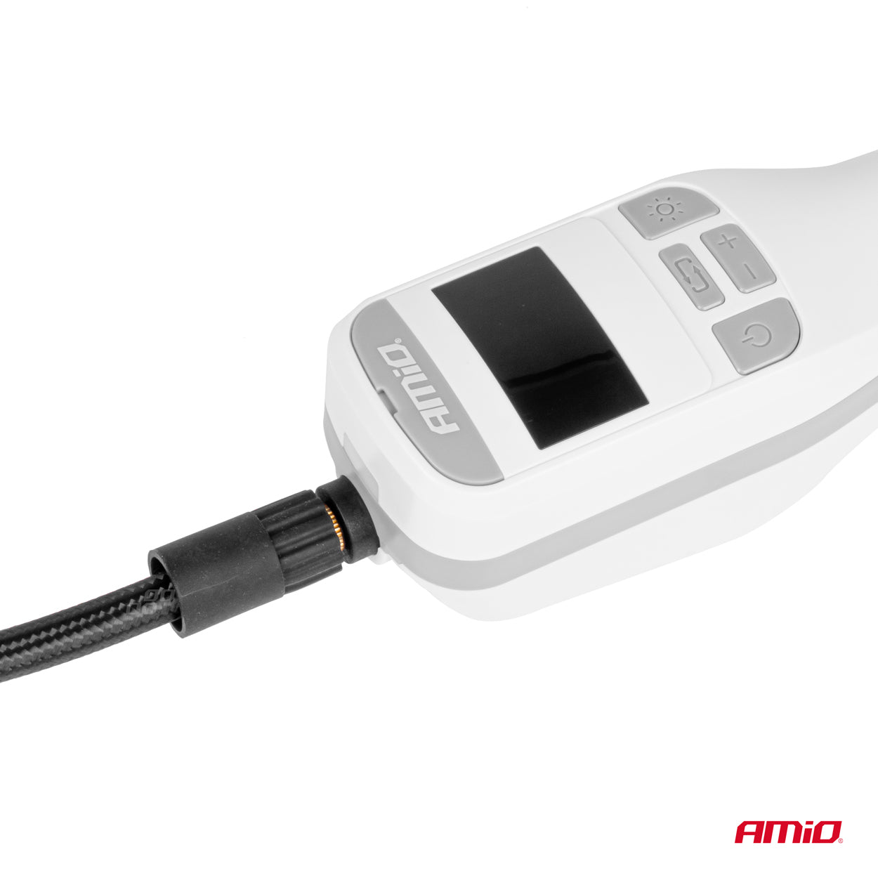 Luftkompressor med opbevaringsetui