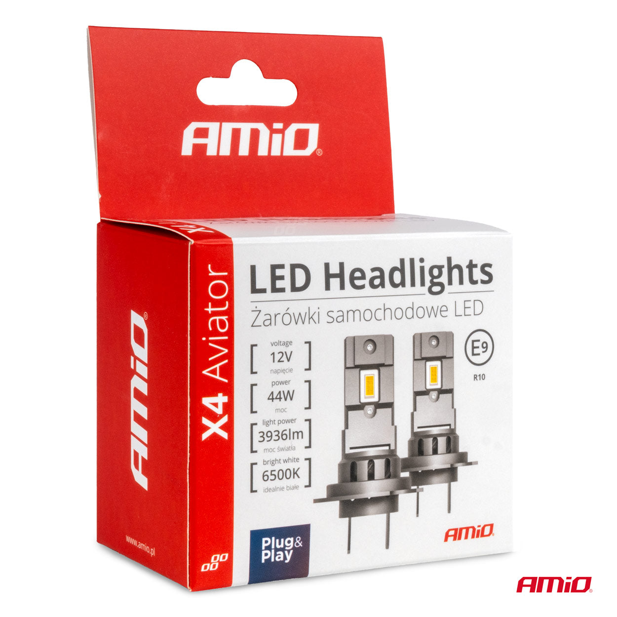 LED-forlygtepærer til HB3 9005 HIR1 9011 og H10
