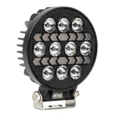 AWL76 LED-arbejdslampe med gult advarselslys
