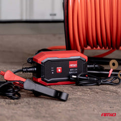 Digital lader til 6 V og 12 V batterier