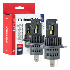 LED-pærer H4/H19 med FULL CANBUS