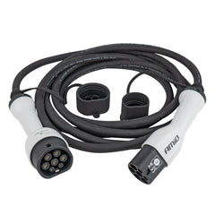 Type 2 til Type 2 ladekabel på 5 meter