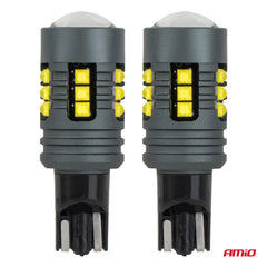 T15 LED-pære med 18 SMD 2525 LED’er set fra siden