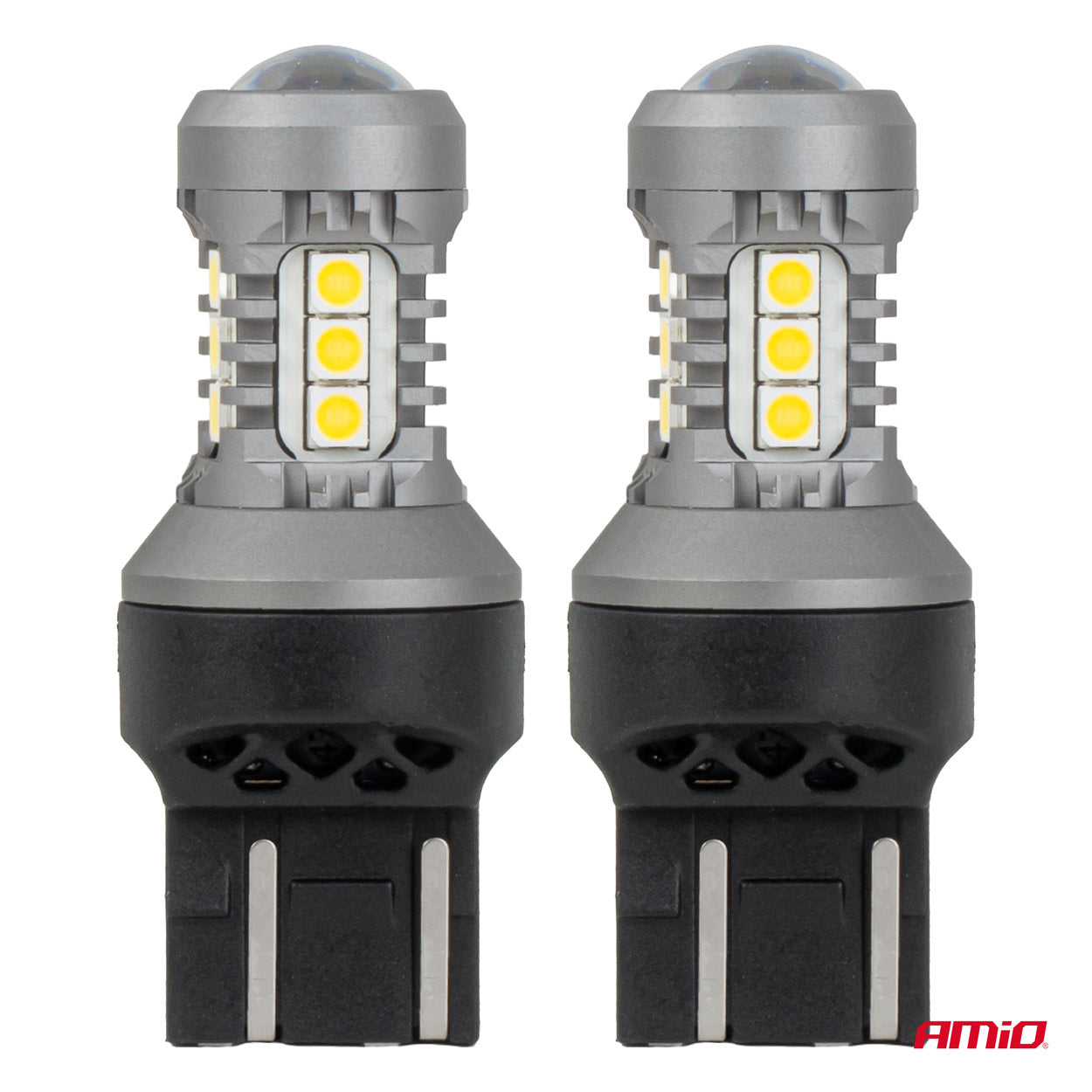 LED-pære med standard 7443-sokkel til 12/24 V