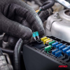 Sæt med tre MINI bilsikringer på 10A