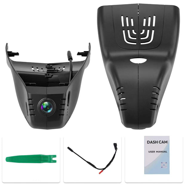 BMW 3 & 4 Serie 2020-2026 4K Dashcam med WiFi App og Plug & Play