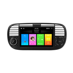 Fiat 500 07-15 - 7" Radio m. Apple CarPlay og Android Auto