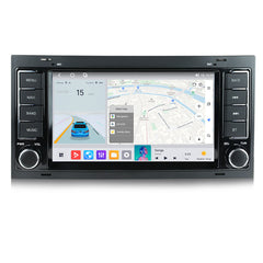 VW Transporter/Touraeg mm.- 7" Radio m. Apple CarPlay og Android Auto (4+32GB)