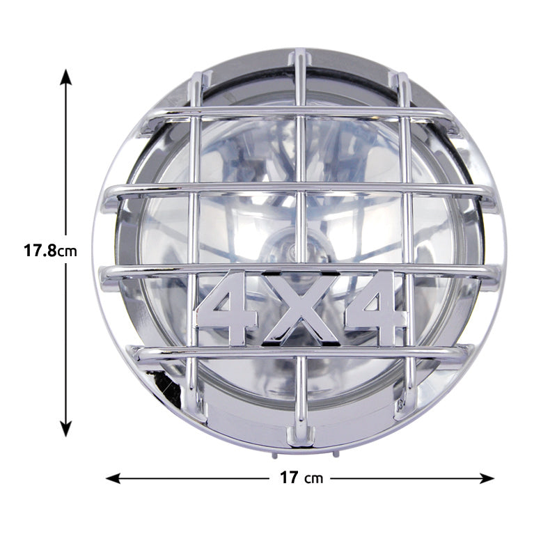 Ekstralys sæt 4x4 H3 12V 55W nikkel 2 stk