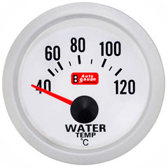 Vandtemperaturmåler hvid 2" med sensor