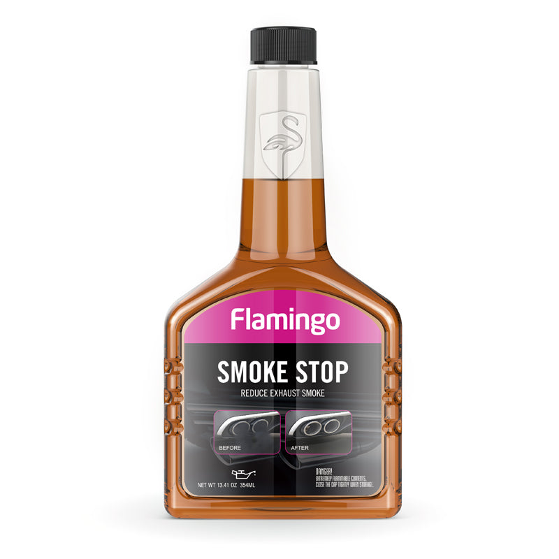 Røgstop olieadditiv 354 ml Flamingo