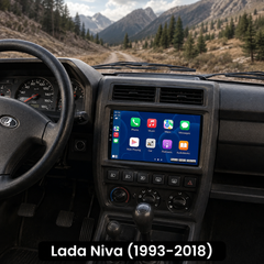 Lada Niva 1993-2018 - 9" Radio m. Apple CarPlay og Android Auto