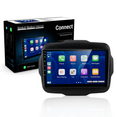 Jeep Renegade 2016-2020 – 9” Bilradio med trådløs Apple CarPlay & Android Auto