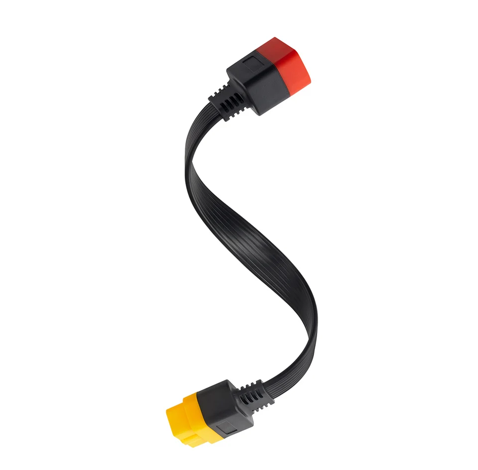 OBD2 Forlængerkabel 36 cm – 16-Pin Han til Hun
