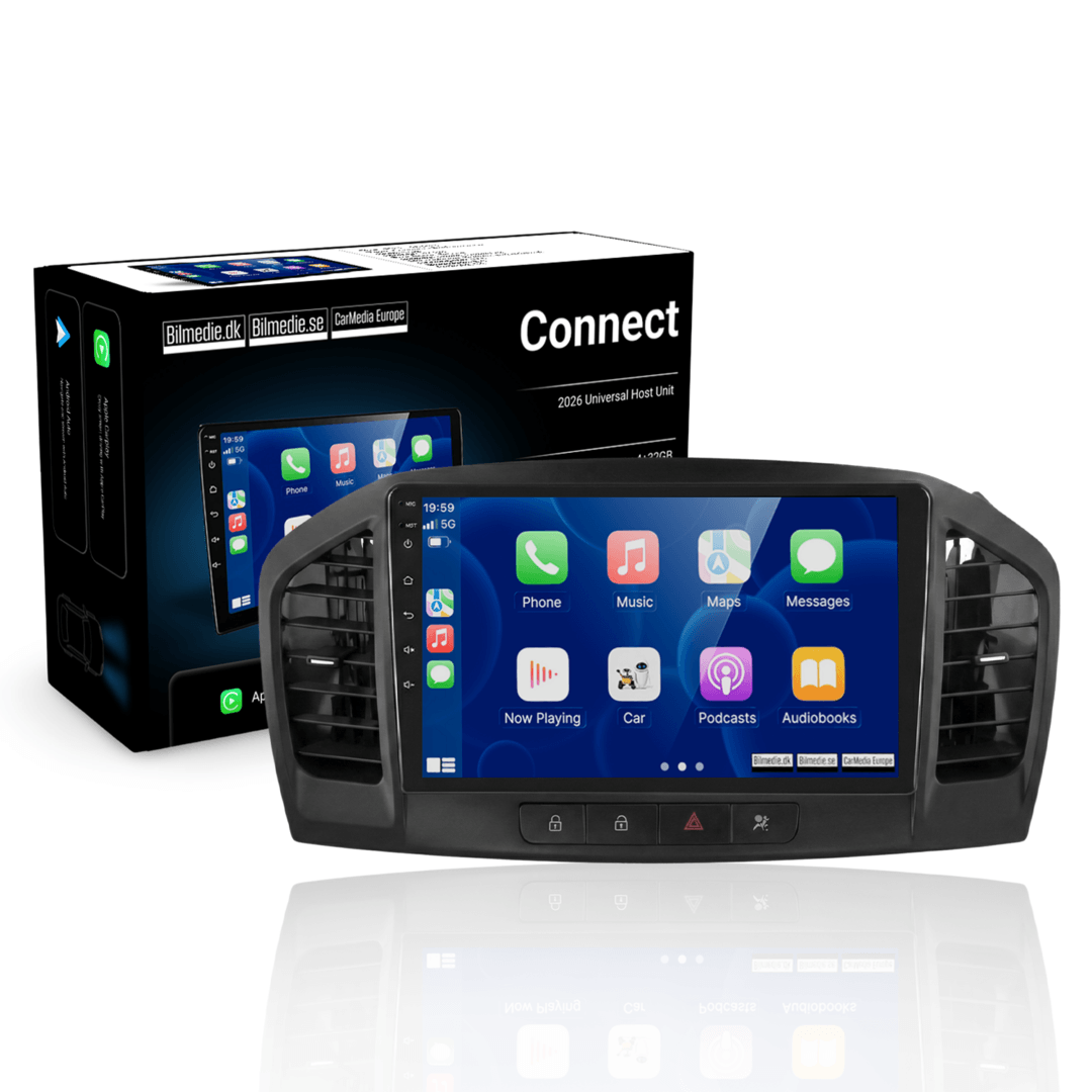 Opel Insignia 2008-2013 - 9" Radio m. Apple CarPlay og Android Auto