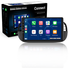 Fiat 500 07-15 - 9" Radio m. Apple CarPlay og Android Auto