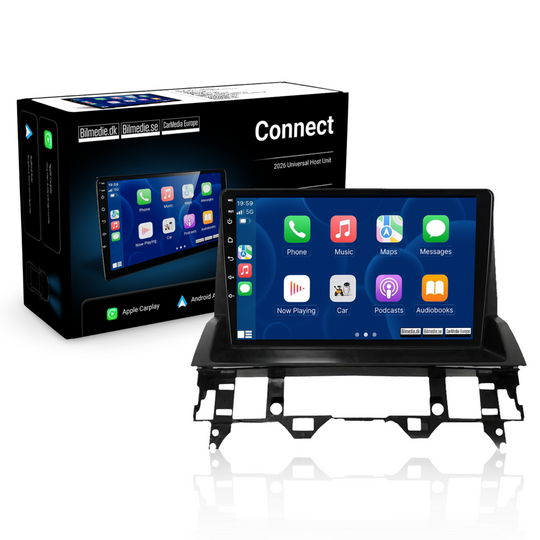 Mazda 6 02-08 - 10,1" Radio m. Apple CarPlay og Android Auto